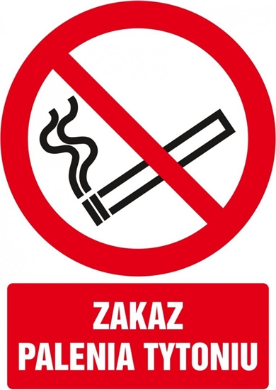 Picture of PROCERA Znak TDC, Zakaz palenia tytoniu