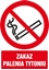 Picture of PROCERA Znak TDC, Zakaz palenia tytoniu
