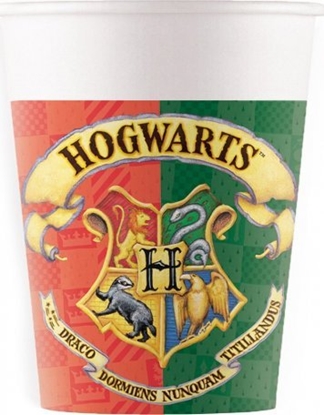 Изображение PROCOS Kubeczki papierowe Harry Potter, 200 ml, 8 szt.  one size