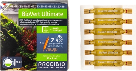 Изображение PRODIBIO Biovert Ultimate 30 ampuek zdrowy wzrost rolin akw. sodkowodne