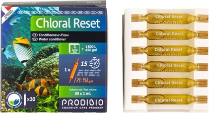 Изображение PRODIBIO Chloral Reset 30 ampuek uzdatnia wod z kranu akw. sodkowodne i morskie