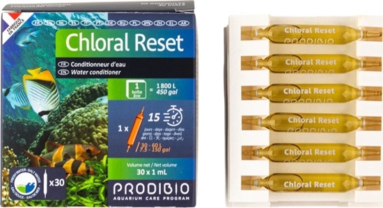 Picture of PRODIBIO Chloral Reset 30 ampuek uzdatnia wod z kranu akw. sodkowodne i morskie