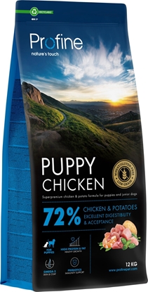 Attēls no PROFINE Puppy Chicken 12 kg