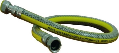 Picture of PROFITOR Przewód gazowy z dwoma nakrtkami obrotowymi G 1/2 e-GAZ Typ 111 GW/GW L = 1250