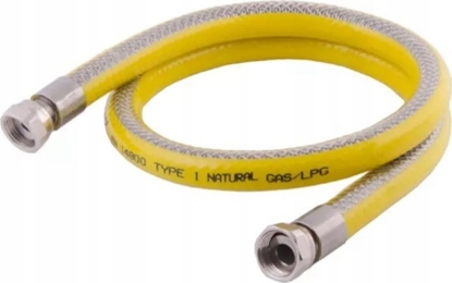 Picture of PROFITOR Przewód gazowy z dwoma nakrtkami obrotowymi G 1/2 e-GAZ Typ 111 GW/GW L = 2000