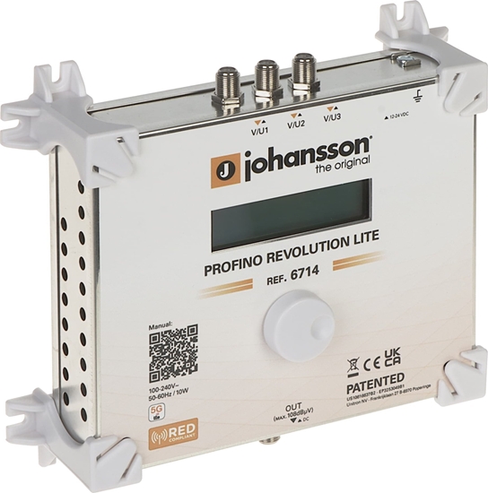 Picture of PROGRAMOWALNY WZMACNIACZ WIELOZAKRESOWY JOHANSSON-6714/LITE JOHANSSON