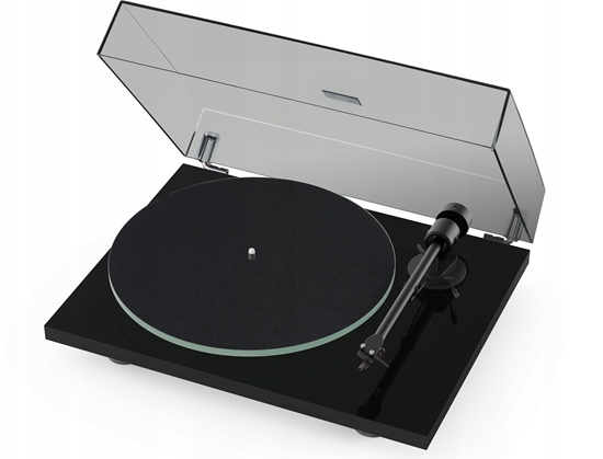 Picture of Pro-Ject T1 EVO Phono Turntable, Piano Black