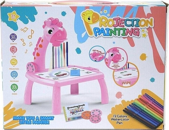 Изображение Projektor na baterie wymienne obrazki, akcesoria