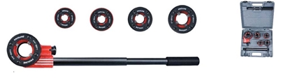 Attēls no Pro-Line Zestaw gwintownic do rur z grzechotk 1/2" 3/4" 1" 5/4" (67206)
