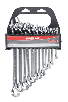 Attēls no Pro-Line Zestaw kluczy pasko-oczkowych 6-22mm 12szt. (35312)