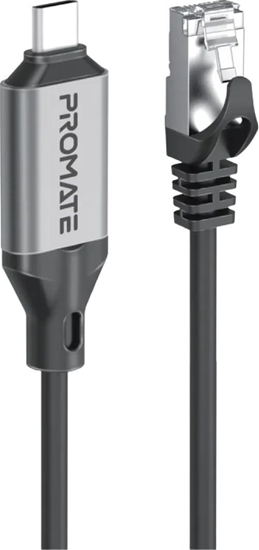 Picture of Promate CLink-RJ45 Cable USB-C to Ethernet 10/100/1000Mbps / 5m