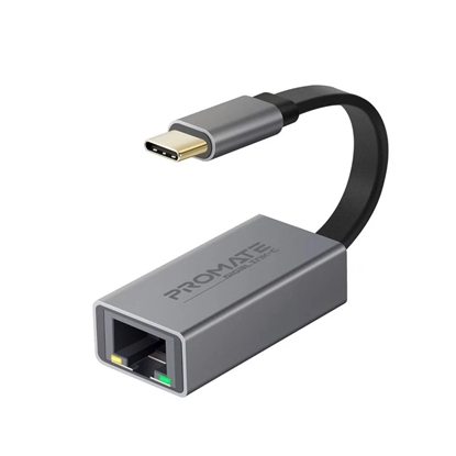 Picture of Promate GigaLink-C Adapter USB-C to Gigabit Ethernet 10/100/1000Mbps