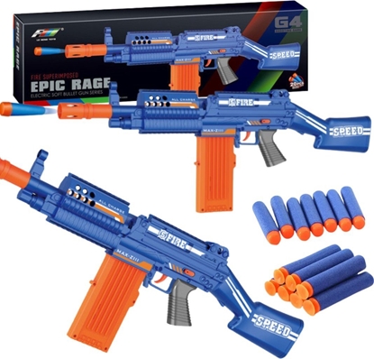 Изображение ProNice PISTOLET NA POCISKI PIANKOWE STRZAKI Z PRZYSSAWK BRO ZABAWKA DLA DZIECI