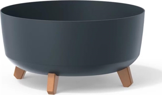 Picture of Prosperplast Doniczka Gracia Low DGRL400L antracytowa