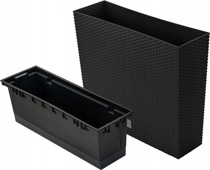 Attēls no Prosperplast Doniczka Rato Case Tower DRC600T antracyt