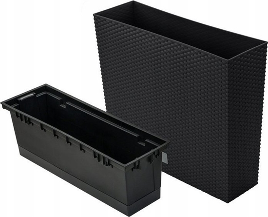 Picture of Prosperplast Doniczka Rato Case Tower DRC600T antracyt