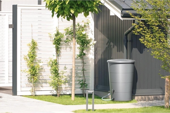 Picture of Prosperplast ZBIORNIK POJEMNIK NA WOD DESZCZÓWK SMOOTH 160L ANTRACYT