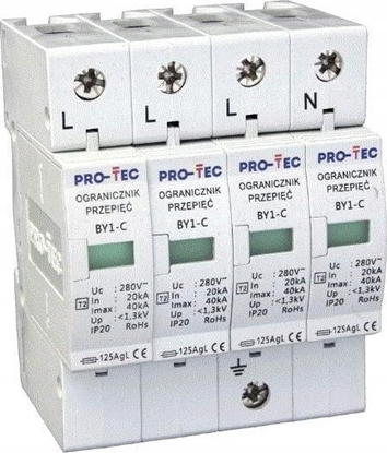 Picture of Protec Ogranicznik przepi warystorowy klasy C ( II ) -BY1-C/4 3221040