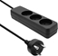 Attēls no ProXtend Danish Power Strip 3-way 3 gniazda 2 m czarna