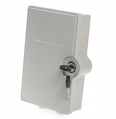 Picture of Przecznica FTTH, IP65, 2x SC simplex, bez adapterów, zamykana na klucz