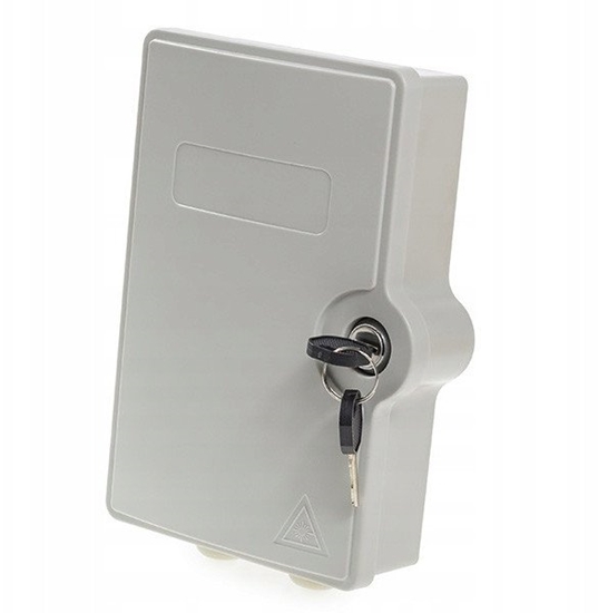 Picture of Przecznica FTTH, IP65, 2x SC simplex, bez adapterów, zamykana na klucz