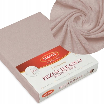 Picture of Przec. frotte z gum roz. 180/190x190/200x20 PREM