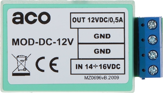 Изображение Przetwornica ACO PRZETWORNICA ZASILANIA MOD-DC-12V ACO