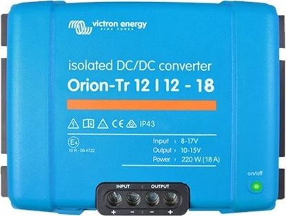Изображение Przetwornica Victron Energy Przetwornica samochodowa Victron Energy Orion-Tr 12/12-18A 220 W (ORI121222110)