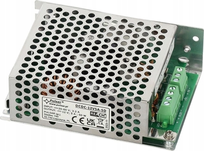Attēls no PRZETWORNICA ZASILANIA DCDC-12V5A-SD PULSAR