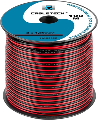 Picture of Przewód Cabletech Kabel gonikowy CCA 1.5mm czarno-czerwony