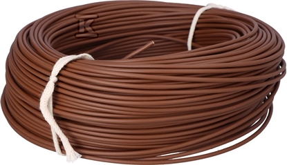 Picture of Przewód LGYDY Przewód instalacyjny LGY 1 mm2 450/750V brzowy bben