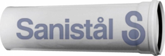 Picture of PRZEWÓD POWIETRZNO-SPALINOWY DN80/125, KOLOR BIAY, WSUWANY DUGO 2000 MM