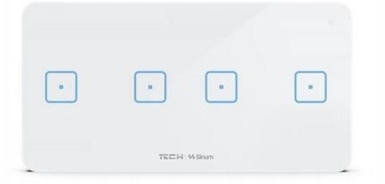 Picture of Przewodowy wcznik czteropolowy czarny WSS-22M Tech Sterowniki