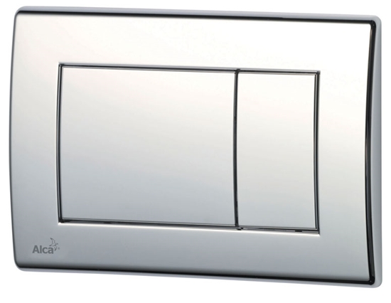 Picture of Przycisk spukujcy Alca plast M271 do WC chrom poysk (+K.M271)