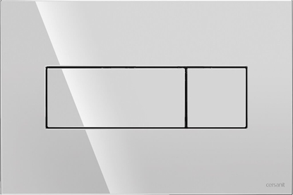 Attēls no Przycisk spukujcy Cersanit Przycisk spukujcy OPTI A1 chrom byszczcy (K97-495)