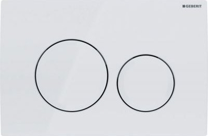 Изображение Przycisk spukujcy Geberit Delta 20 do WC biay (115.127.11.1)