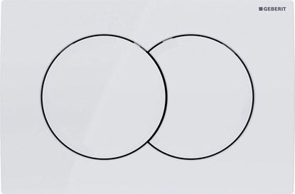 Изображение Przycisk spukujcy Geberit Delta 01 do WC biay (115.107.11.1)