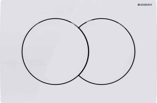 Изображение Przycisk spukujcy Geberit Delta 01 do WC biay (115.107.11.1)