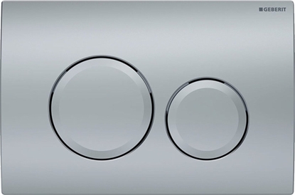 Изображение Przycisk spukujcy Geberit Przycisk uruchamiajcy Geberit Delta20, przedni, chrom-mat [1/10/180]