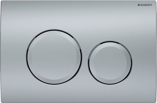 Изображение Przycisk spukujcy Geberit Przycisk uruchamiajcy Geberit Delta20, przedni, chrom-mat [1/10/180]