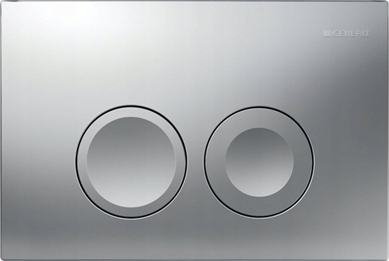 Изображение Przycisk spukujcy Geberit Przycisk uruchamiajcy Geberit Delta25, przedni, chrom-mat [1/10/180]