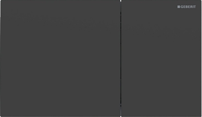 Изображение Przycisk spukujcy Geberit Przycisk uruchamiajcy Geberit Sigma70, przedni, czarna stal nierdzewna