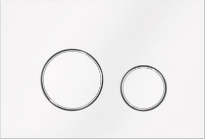 Picture of Przycisk spukujcy KK-Pol M11 do WC biay (SPP/114/0/K)