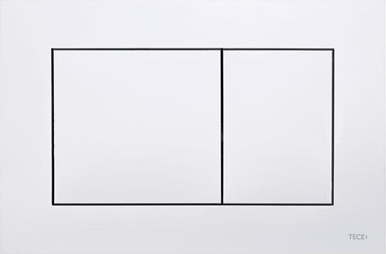 Изображение Przycisk spukujcy Tece TECEnow - przycisk spukujacy do WC, biay antybakteryjny