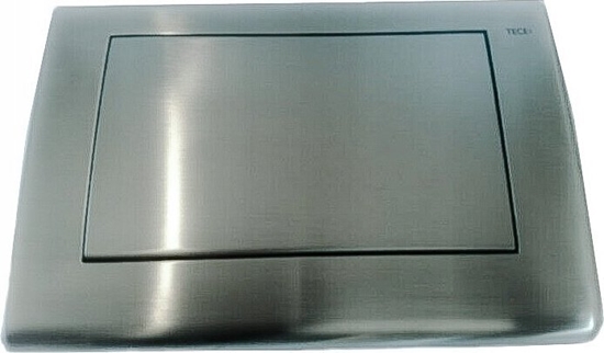 Изображение Przycisk spukujcy Tece TECEplanus - przycisk stal szczotkowana, pojedynczy