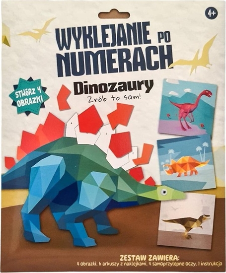 Picture of MCD Przyklejanie po numerach. Dino