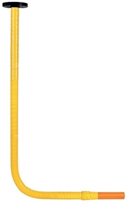 Picture of Przycze gazu stalowe z rury owijanej tam, PE90 x konierz DN80, L=1500xH=1500