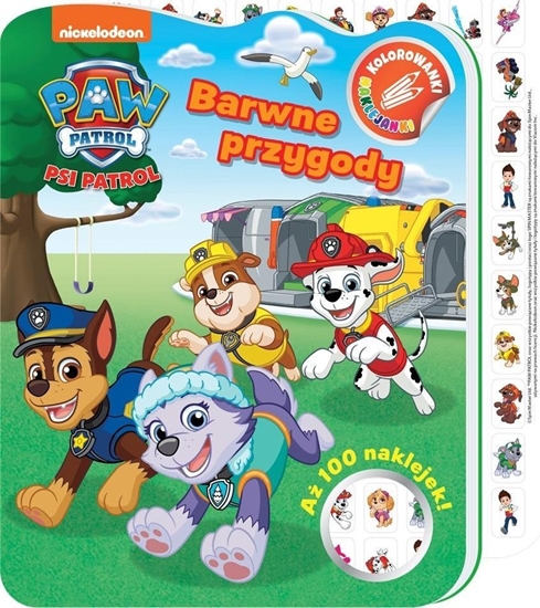 Изображение Psi Patrol. Kolorowanki naklejanki cz.3