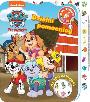 Picture of Psi Patrol. Kolorowanki naklejanki cz.4