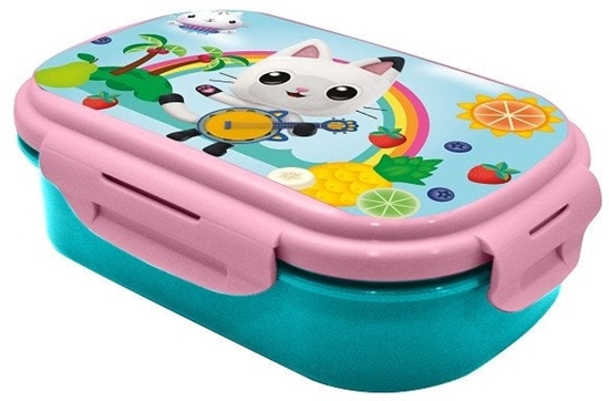 Picture of Pudeko niadaniowe + sztuce 21x14x6cm Koci Domek Gabi. Gabby's Dollhouse GD00008 Kids Euroswan